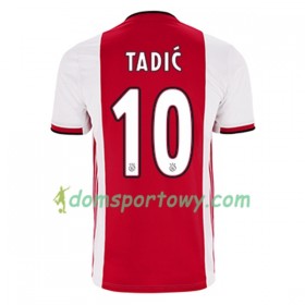 Koszulka Ajax Amsterdam Dusan Tadic 10 Domowe Koszulki Piłkarskie 2019-2020 Krótki Rękaw